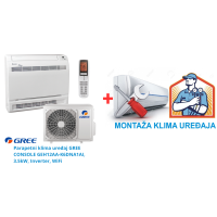 Parapetni klima uređaj GREE CONSOLE GEH12AA-K6DNA1AI, 3.5kW, Inverter, WiFi SA MONTAŽOM